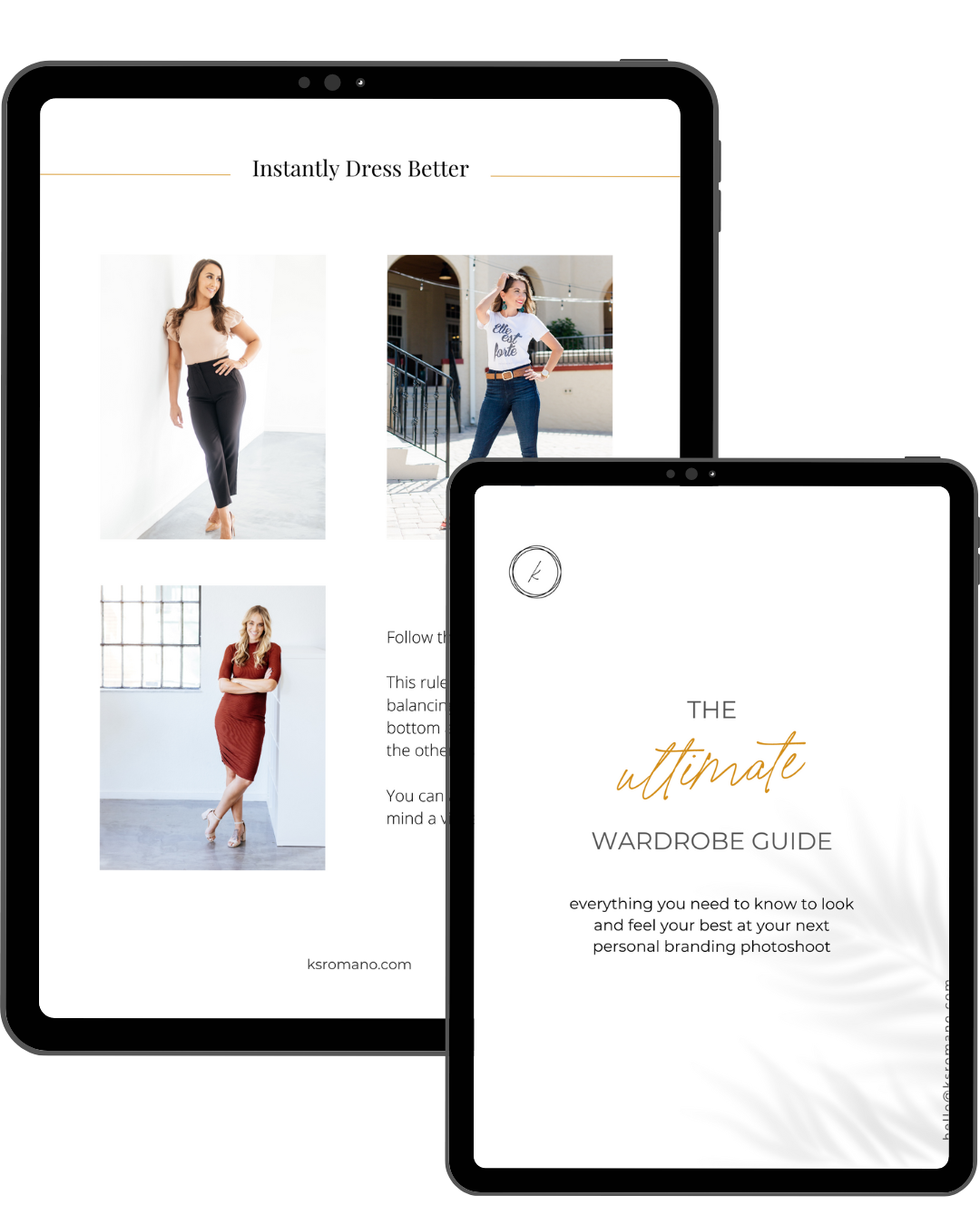Wardrobe Guide for Photoshoots